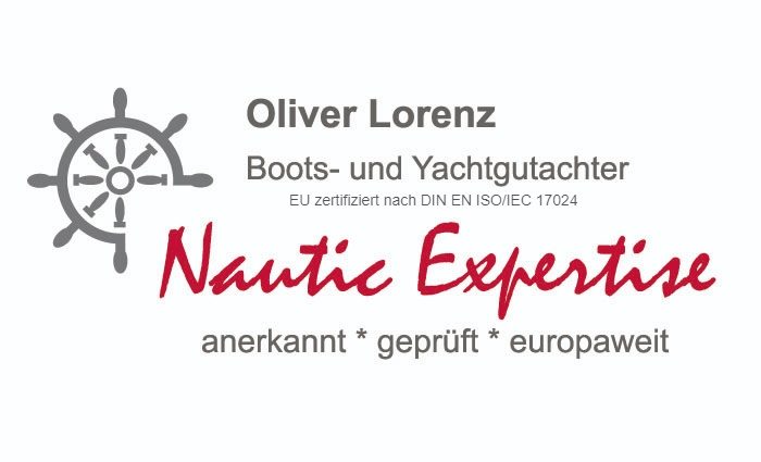 EU zertifizierter Bootsgutachter Oliver Lorenz Nautic Expertise