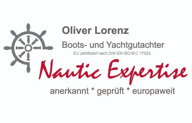 Boots- und Yachtgutachter Oliver Lorenz Nautic Expertise zertifiziert, europaweit 