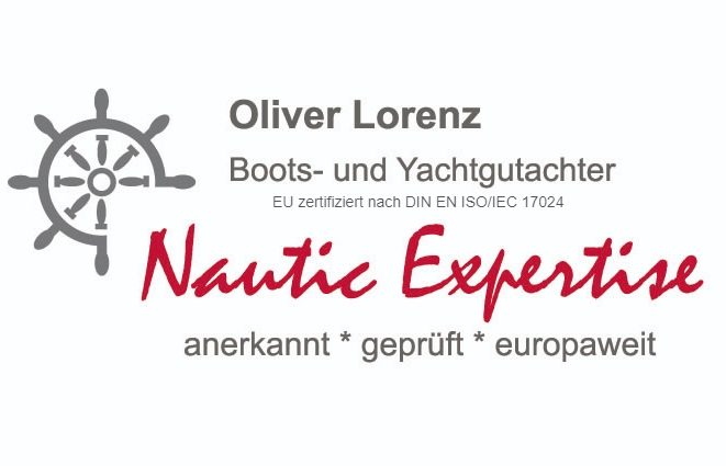 Boots- und Yachtgutachter Oliver Lorenz Nautic Expertise zertifiziert, europaweit 