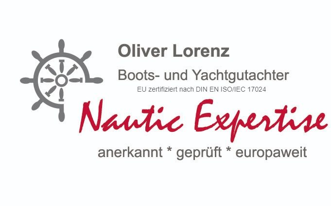 Boots- und Yachtgutachter Oliver Lorenz Nautic Expertise zertifiziert, europaweit 